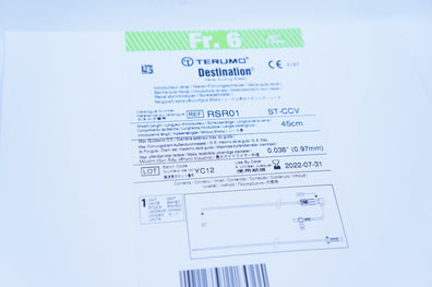Terumo RSR01 Destination Renal Guiding Sheath 6Fr. x 45cm